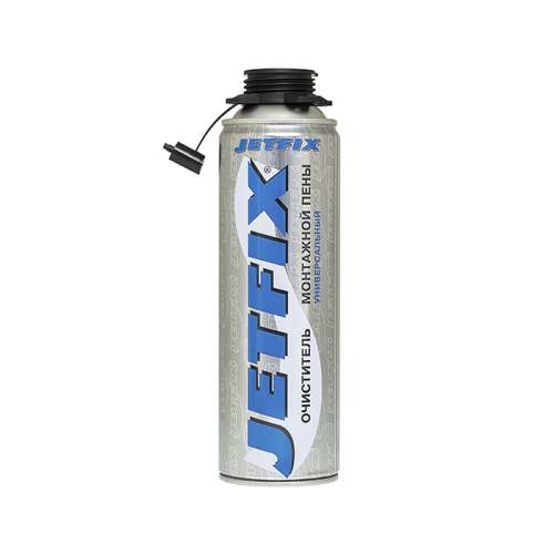 Jetfix, Очиститель монтажной пены универсальный, 500 мл – ТСК Дипломат